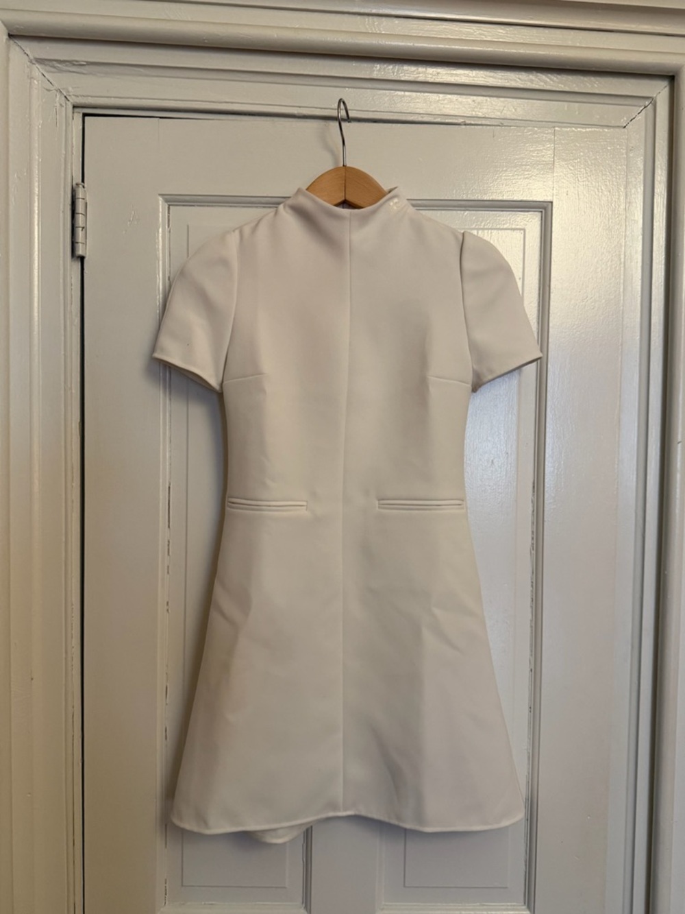 Courrèges Twill A-line dress